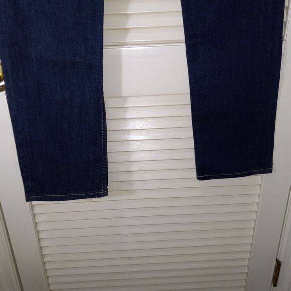 Levi's 513 Jeans W31XL32 Slim Straight Dark Wash Stretch Denim Levis Denim - Picture 3 of 14